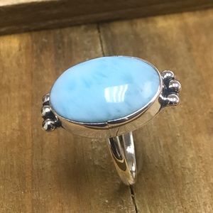 Larimar ring